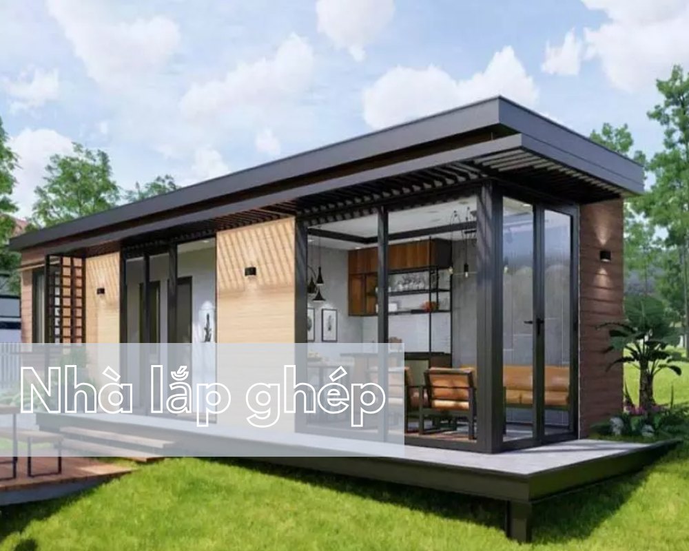 Loại nhà thiết kế linh hoạt, thi công nhanh, tiết kiệm chi phí