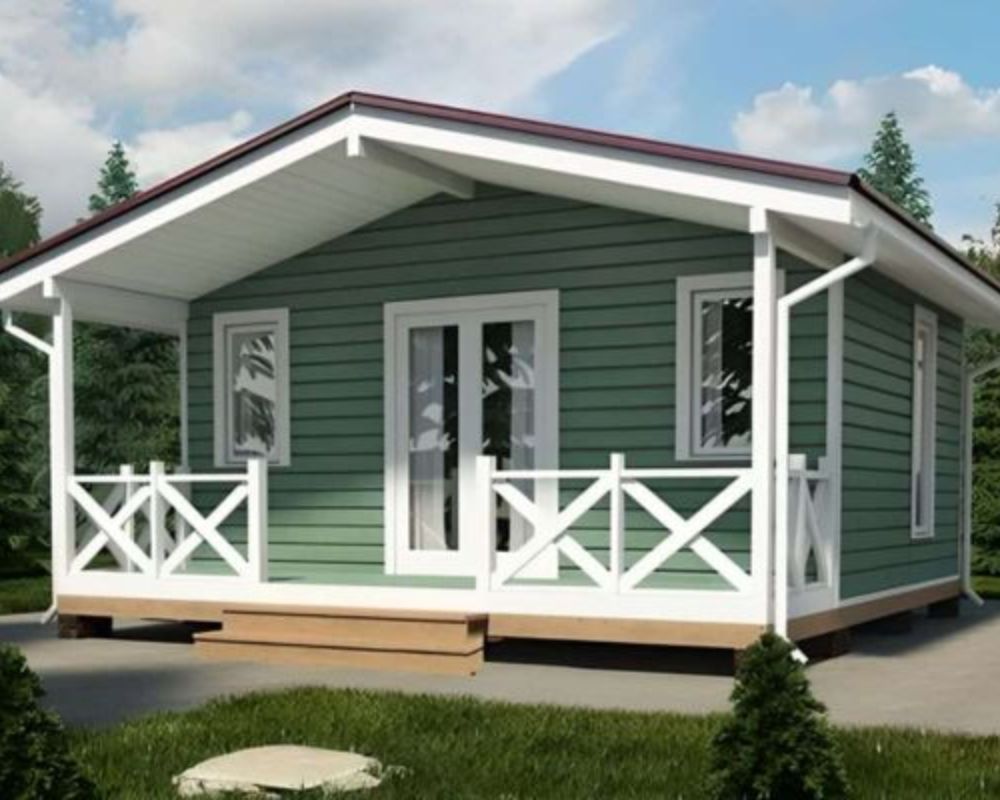 Nhà lắp ráp di động mái Thái