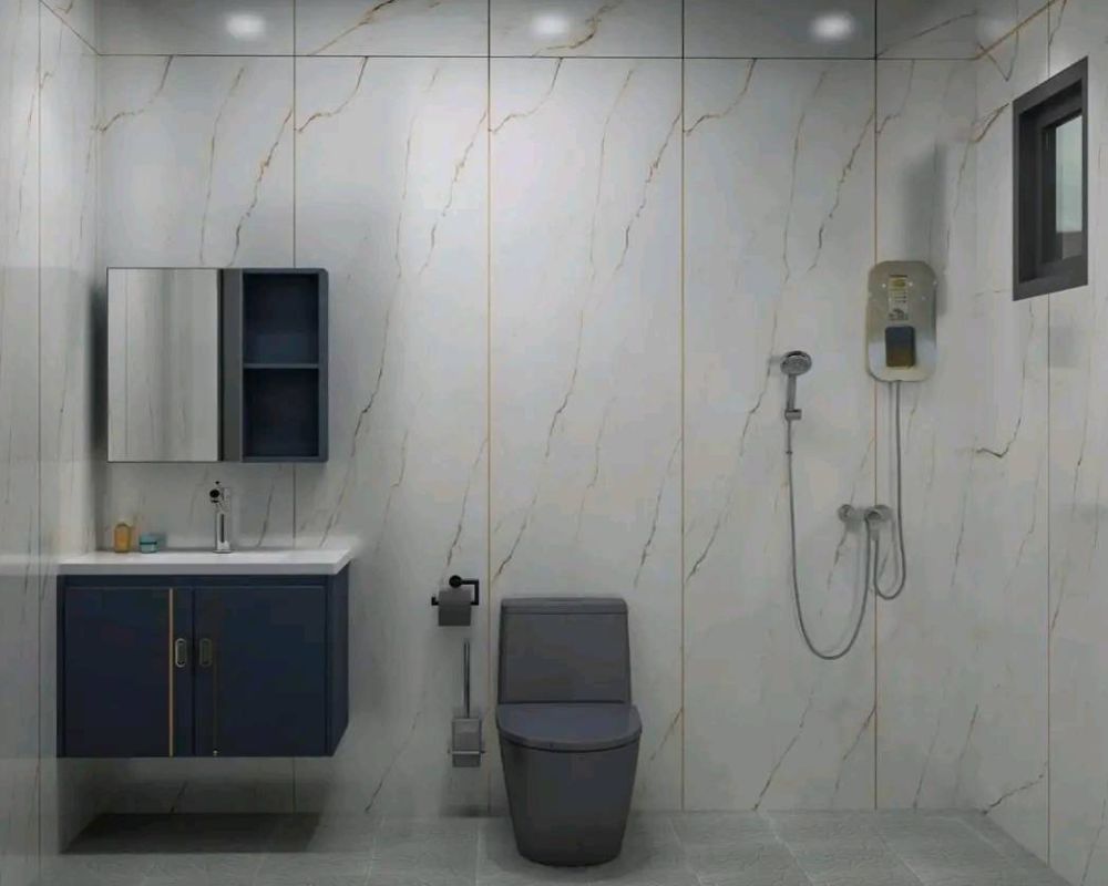 Nhà lắp ghép có WC tiện lợi và tiết kiệm chi phí
