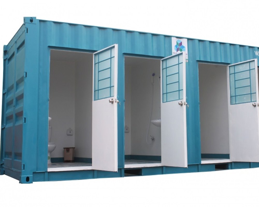 BCD House nhận thi công nhà vệ sinh container 20 feet trọn gói