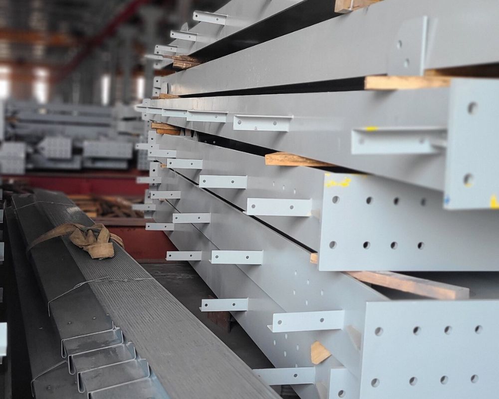 Vật liệu thi công nhà kho tiền chế lắp ghép tại BCD House