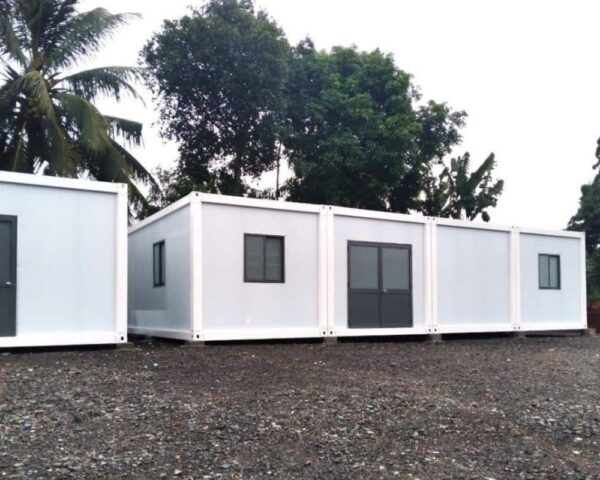 Mẫu nhà lắp ráp 40m2 công trình, kho bãi