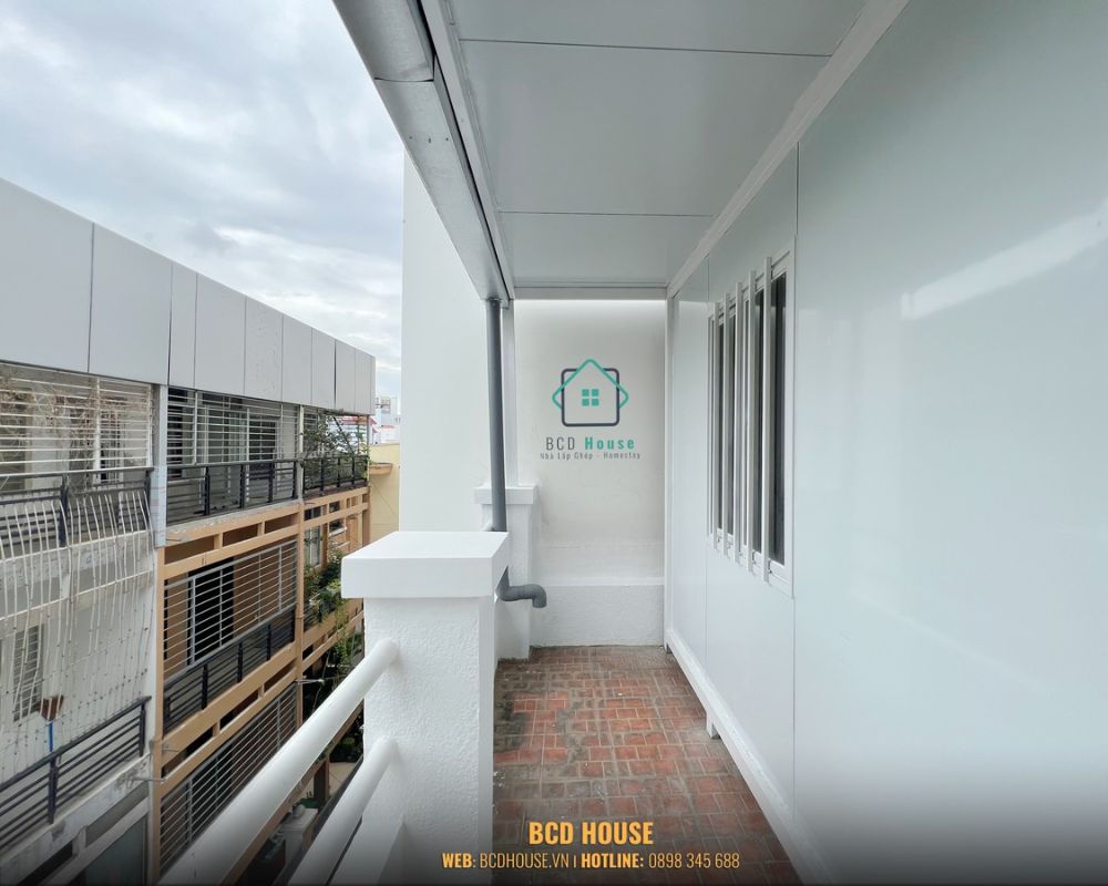 Báo giá thi công nhà lắp ghép trên sân thượng đẹp tại BCD House