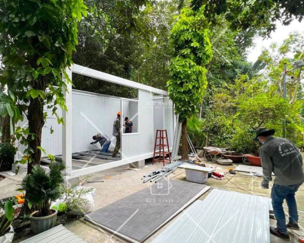 Báo giá thi công nhà lắp ghép panel trọn gói từ A-Z tại BCD House